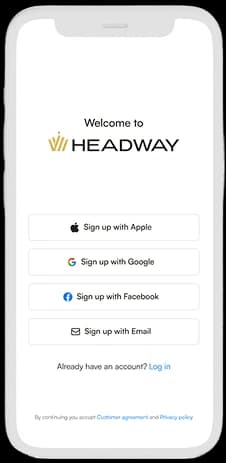 Phone image showing trading platform